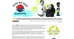 Desktop Screenshot of jangmuwonhapkido.com